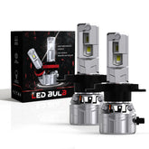 Faro LED H4 M6 de 55 W, 10 000 lm, 6500 K